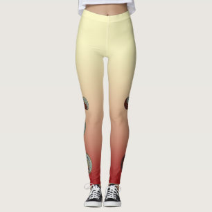Heaven and Hell Mandala Leggings