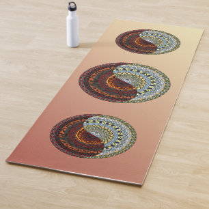 Heaven and Hell Mandala Yoga Mat