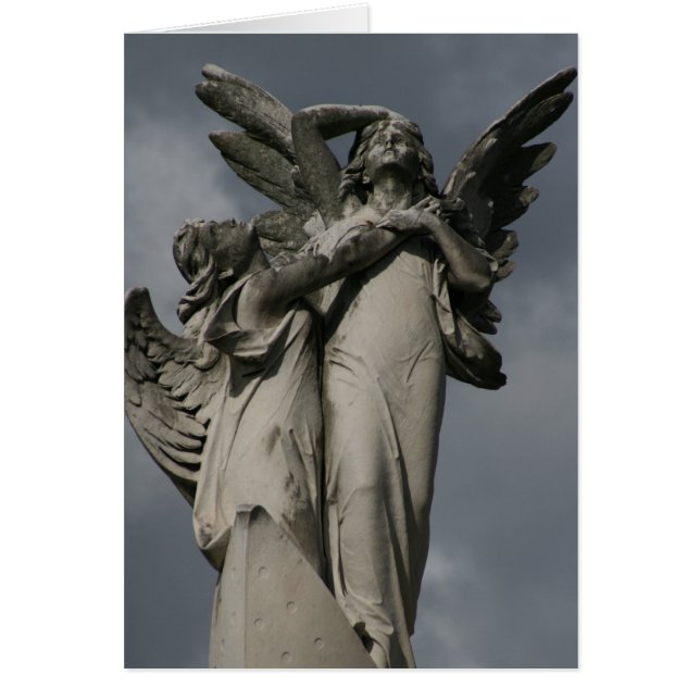 Heaven Bound Angel Card (Front)