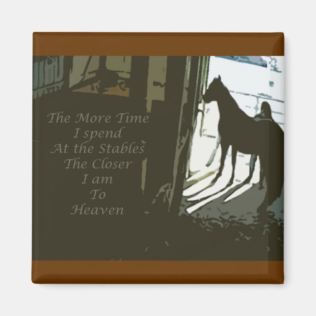 heaven in the Stable Magnet (Front)