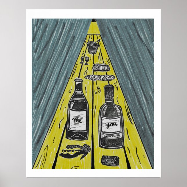 Heaven is a Never-Ending Dinner for Two Poster (Front)