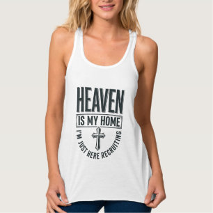 Heaven Is My Home Christian Recruiting Shirt Desig