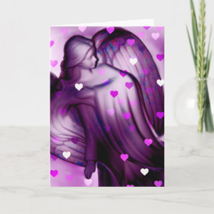 Heaven Is Sending You Hearts Today Card