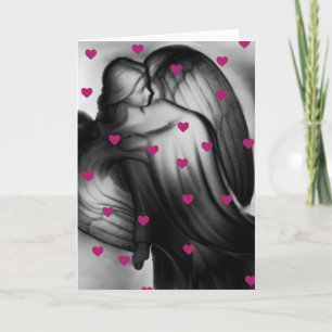 Heaven Is Sending You Hearts Today Card