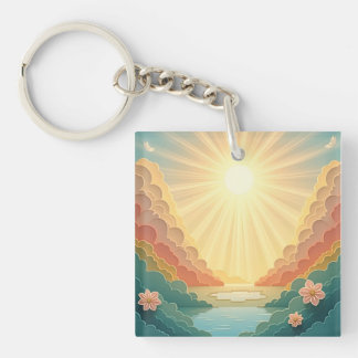 Heaven Is Waiting - To Honour A Loved One Key Ring