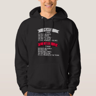 Heaven Is Where The Police Are British Joke   Hoodie