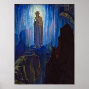 Heaven Light by Nicholas Roerich Poster
