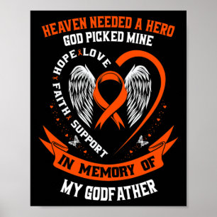 Heaven Needed a Hero God Picked My Godfather Leuke Poster