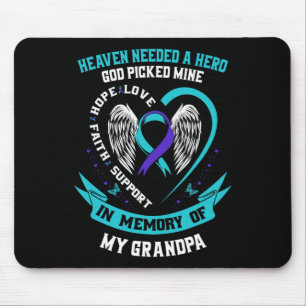 Heaven Needed A Hero God Picked My Grandpa Suicide Mouse Pad