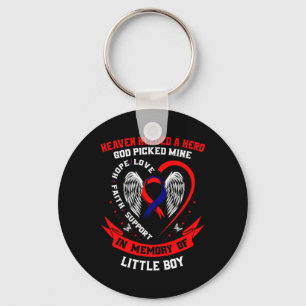 Heaven Needed A Hero God Picked Son Little Boy Chd Key Ring