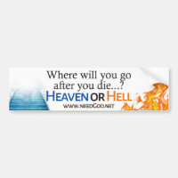 Heaven or Hell Car Decal