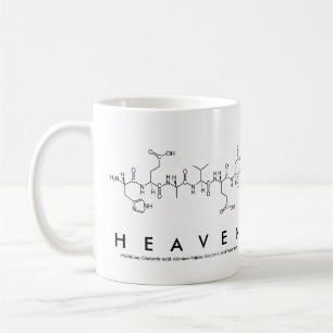 Heaven peptide name mug