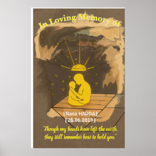 Heaven’s Embrace – Personalised Memorial Wall Art
