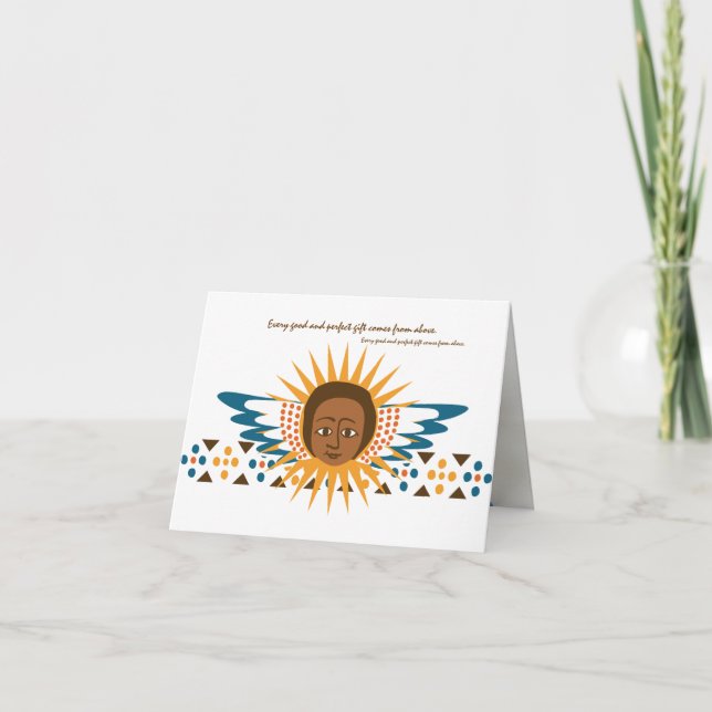 Heaven Sent - Announcement Cards (Front)