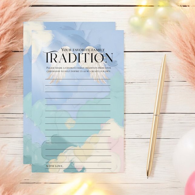 Heaven Sent Baby Shower Family Tradition       (Creator Uploaded)