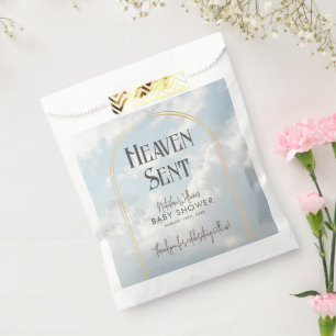 Heaven Sent Clouds Sky Celestial Baby Shower Favour Bags