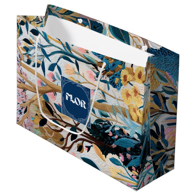 Heaven Signature Florist Gift Bag (Front Angled)