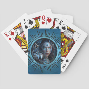 Heavenly alliance the wolf and the beautiful woman playing cards