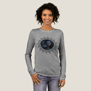 Heavenly alliance the wolf and the beautiful woman Tri-Blend shirt