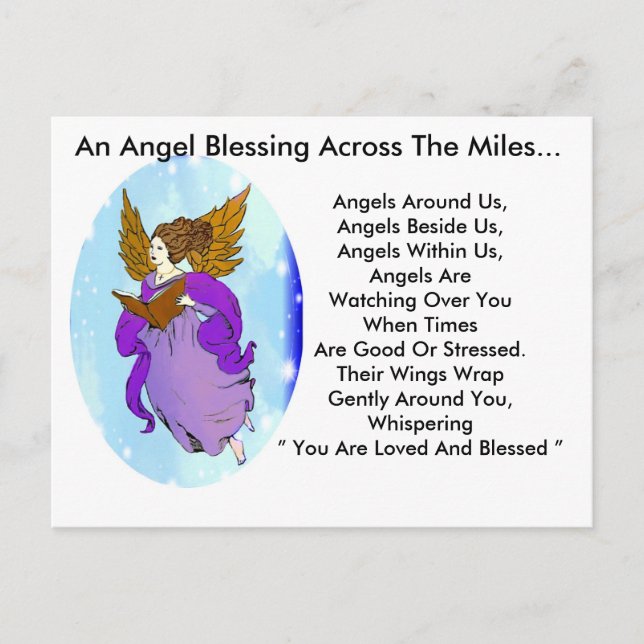 Heavenly Angel Postcard (Front)