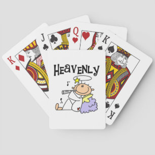 Heavenly Angel T-shirts and Gifts Playing Cards
