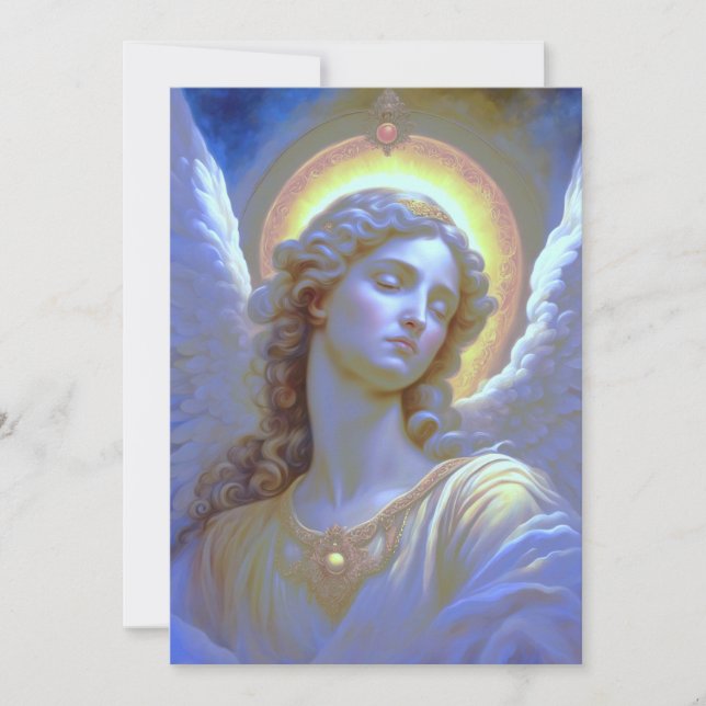 Heavenly angels in the Glide of Lich Invitation (Front)
