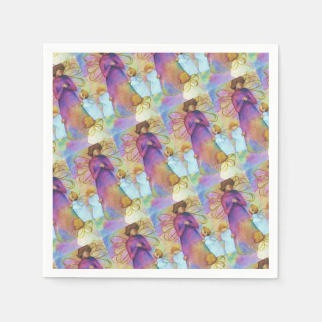 HEAVENLY ANGELS NAPKIN (Front)