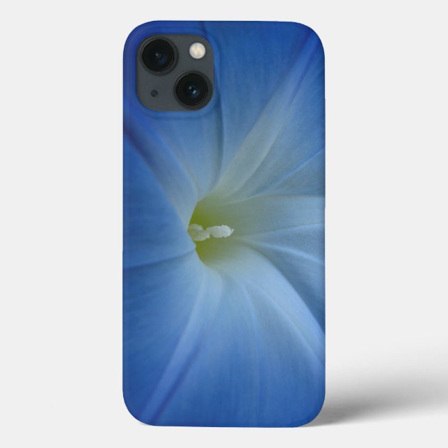 Heavenly Blue Morning Glory Close-Up Case-Mate iPhone Case (Back)