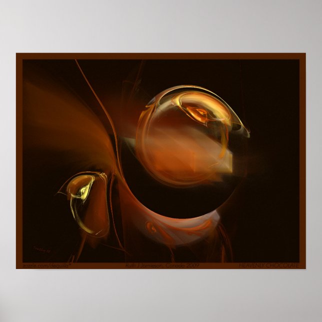 HEAVENLY CHOCOLATE POSTER (Front)