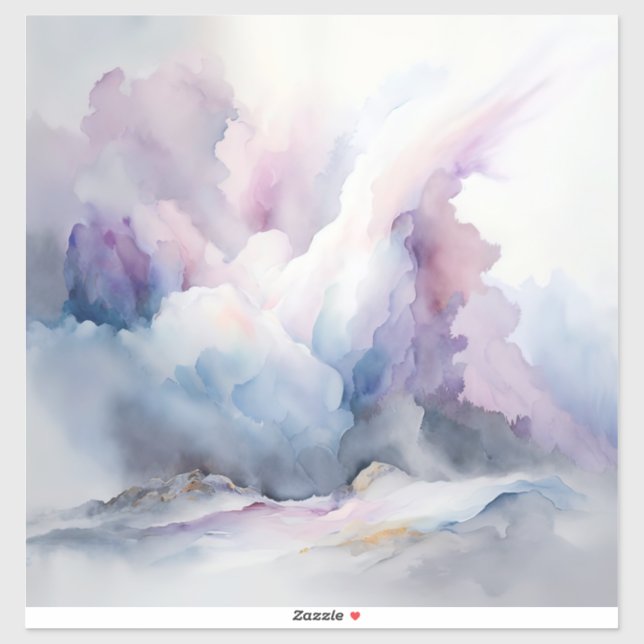 Heavenly Clouds Vinyl Sticker (Sheet)