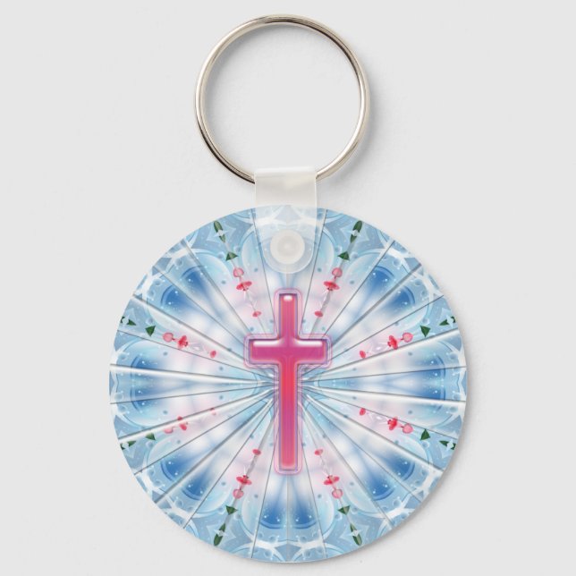 HEAVENLY CROSS KEY RING (Front)