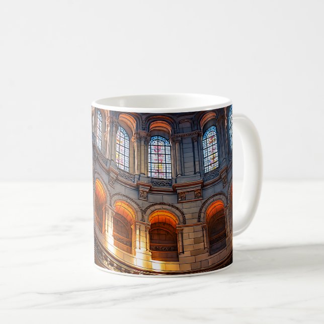 Heavenly Dome Glow Coffee Mug (Front Right)