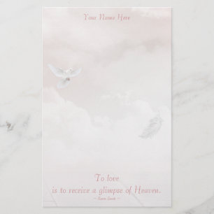 Heavenly Dove Stationery