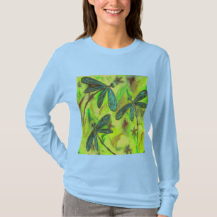 Heavenly Dragonflies On a Starry Sky T-Shirt