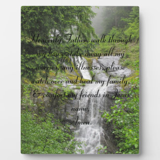 heavenly father home prayer Plaque