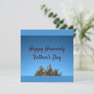 Heavenly Father's Day Holiday Card