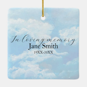 "Heavenly Guardian" Personalized Memorial Ornament
