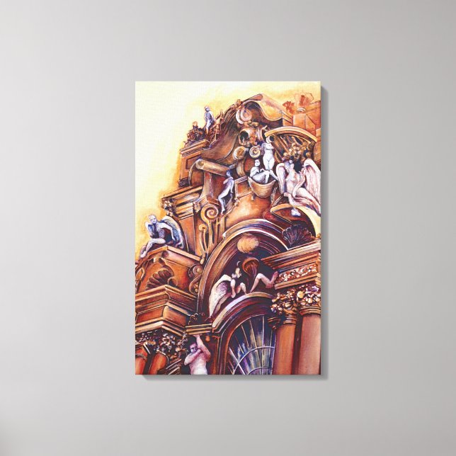 Heavenly Hungarian Canvas Print (Front)