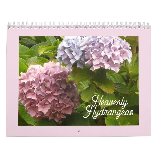 Heavenly Hydrangeas Calendar (Cover)