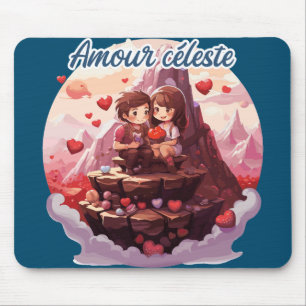 Heavenly love mouse pad