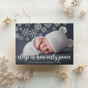 Heavenly Peace Holiday Photo Card
