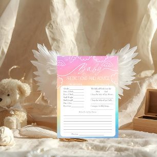 Heavenly Rainbow Baby Predictions & Advice Card