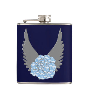 Heavenly Rose Flask