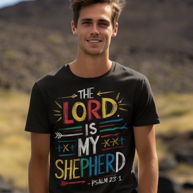 Heavenly Shepherd: Bible Verse  T-Shirt (Creator Uploaded)