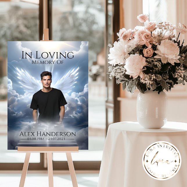 Heavenly Stairway with Angel Memorial Sign (Creator Uploaded)