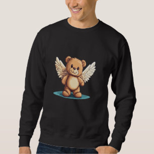 Heavenly Teddy Bear Brings Joy to All for a Casual Sweatshirt
