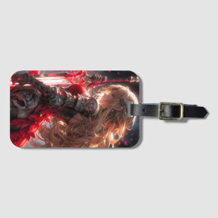 Heaven's Chosen Blade   Anime Valkyrie Warrior Luggage Tag