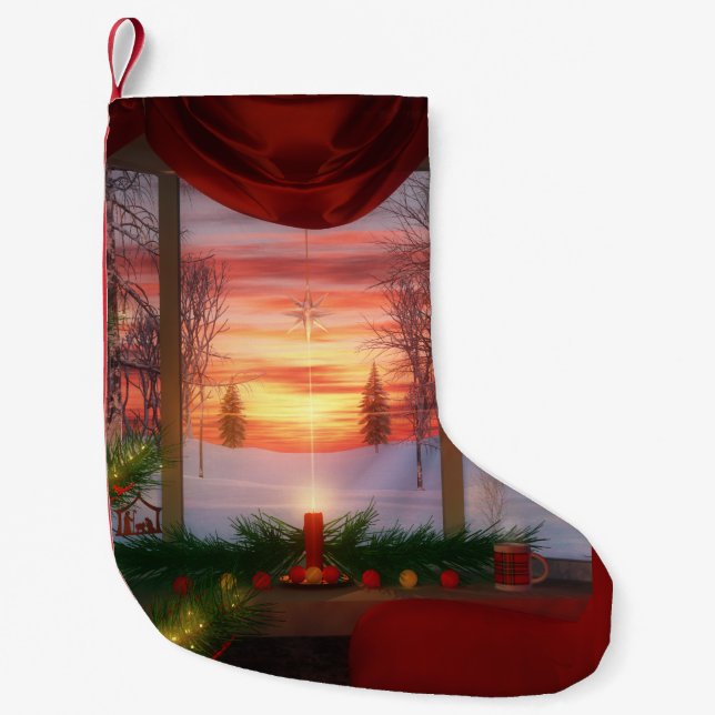 Heaven's Dayspring Christmas Stocking (Front)