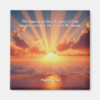 Heavens Declare the Glory: God & Creation Verse