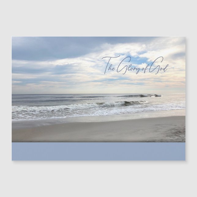 Heavens declare the glory of God (Front)